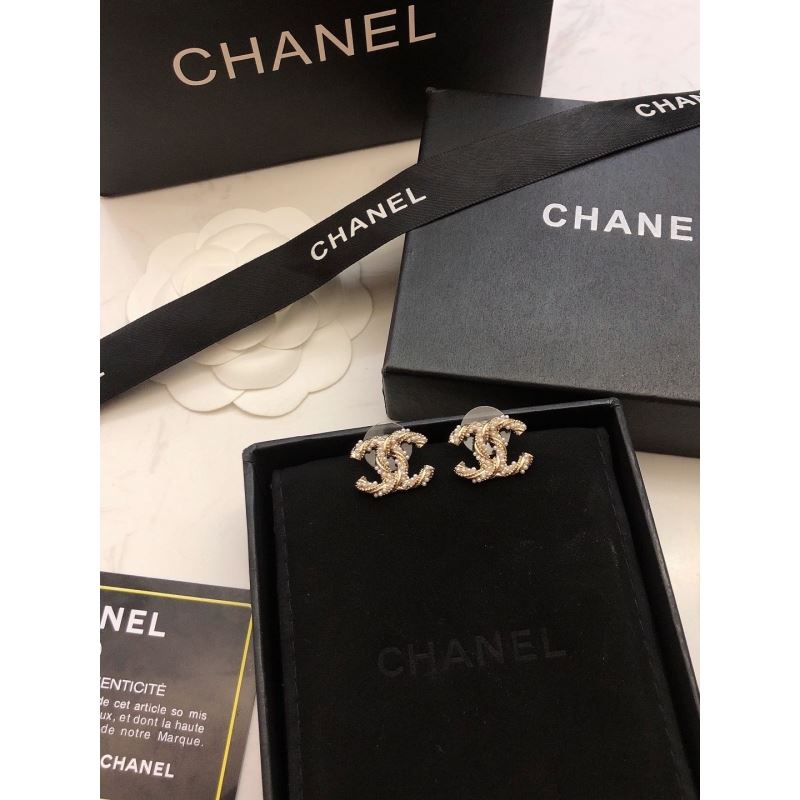 Ch*el earrings